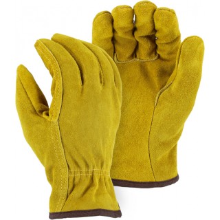 1508F - Majestic® Winter Lined Split Cowhide Drivers Glove with Fleece